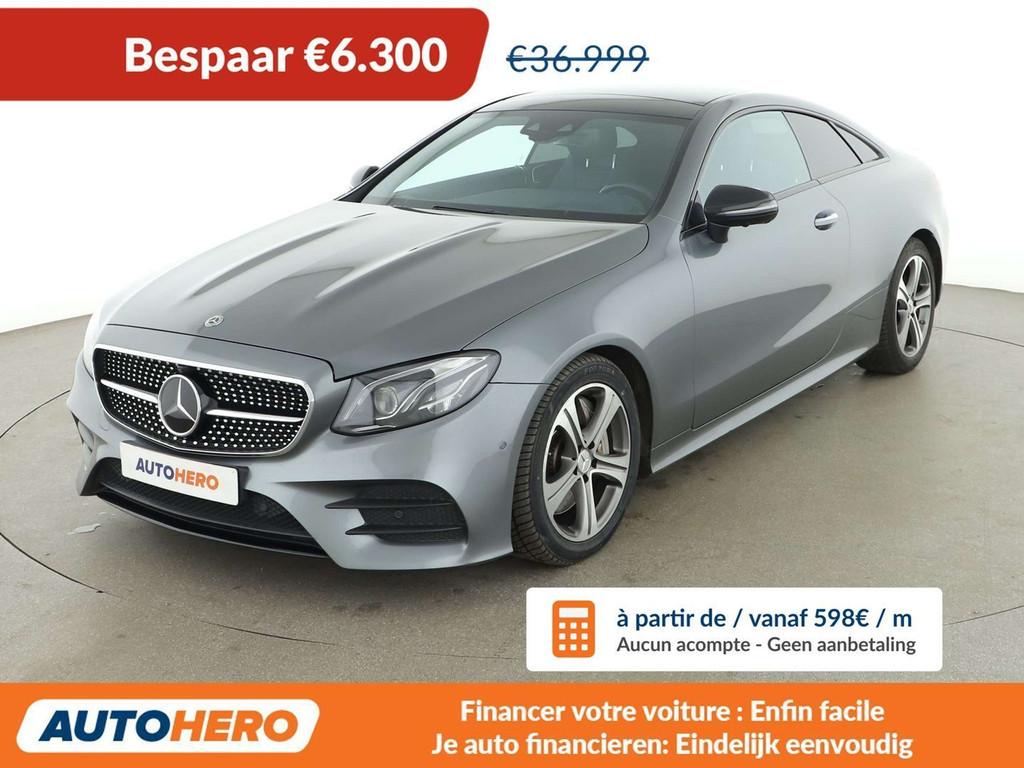 Mercedes-Benz E-Klasse 400 E 400 4Matic AMG Line (bj 2018), Auto's, Automaat, 4 zetels, Gebruikt, Zwart