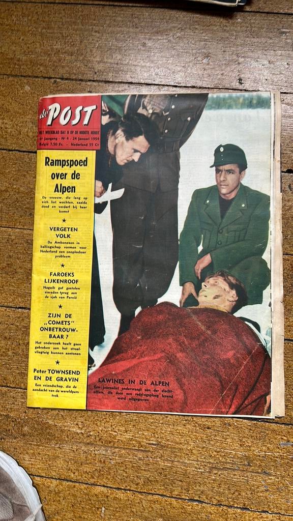 16 tijdschriften de Post uit 1954, Ophalen, 1940 tot 1960, Tijdschrift