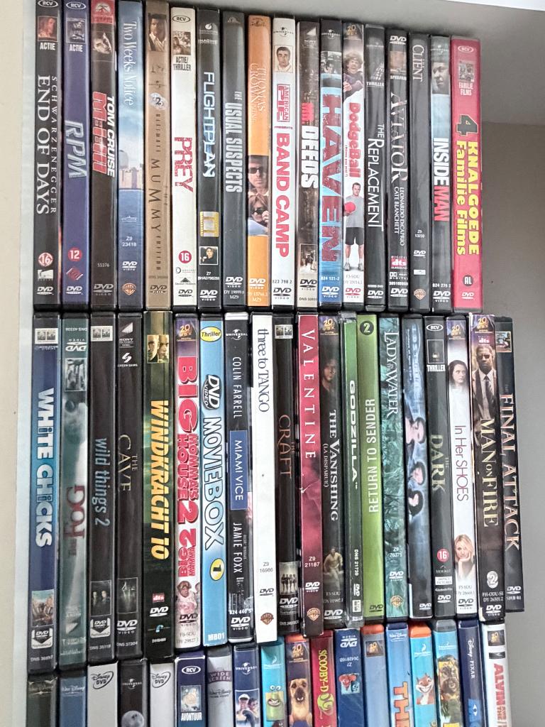 Grote DVD Collectie / Series / Kinderfilms, Ophalen of Verzenden, Zo goed als nieuw, Actie