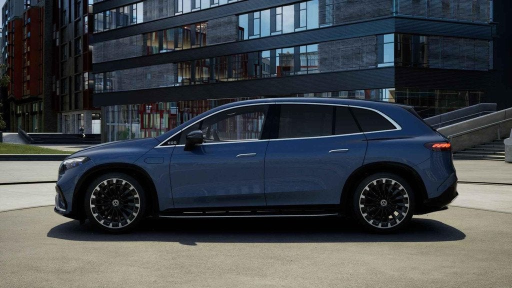Mercedes-Benz EQS-Klasse 580 4MATIC SUV AMG Line | Hyperscre, Auto's, Mercedes-Benz, Automaat, 4 deurs, Stof, 594 km