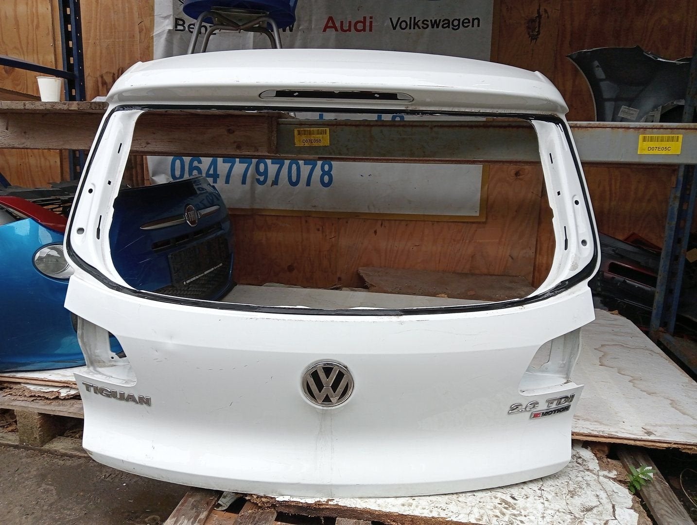 ACHTERKLEP VOLKSWAGEN TIGUAN, Gebruikt, Volkswagen, -, Ophalen of Verzenden