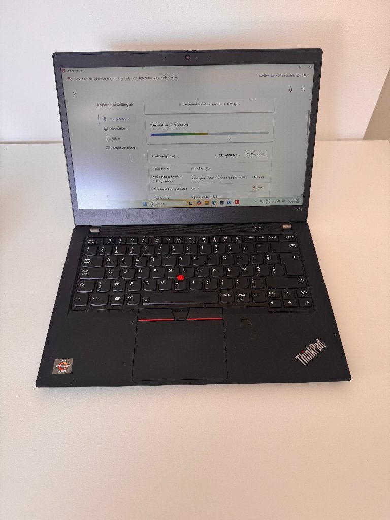 Lenovo ThinkPad T495 - School laptop, Computers en Software, Windows Laptops, Ryzen 7, Met videokaart, 14 inch, Ophalen of Verzenden
