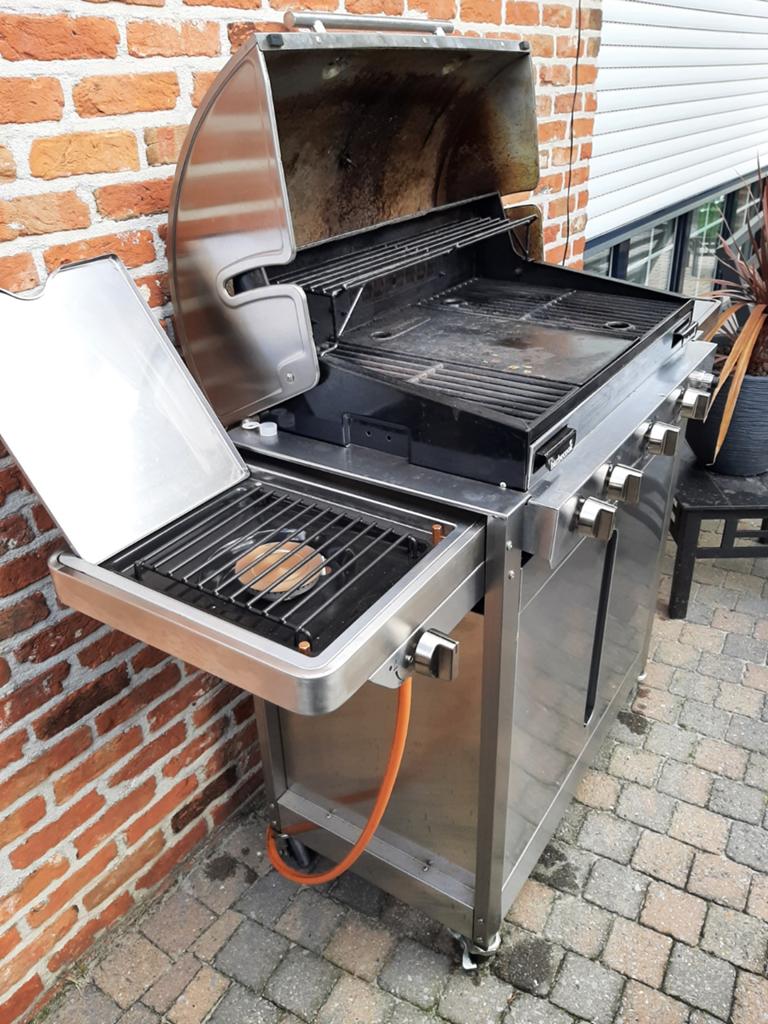Gas bbq inox barbecook, Tuin en Terras, Gasbarbecues, Ophalen