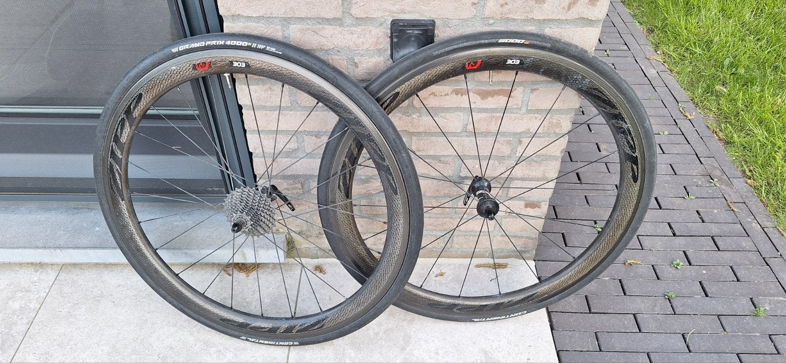 Zipp 303 Firecrest Carbon Clincher, Fietsen en Brommers, Zipp, Gebruikt, Racefiets, Carbon