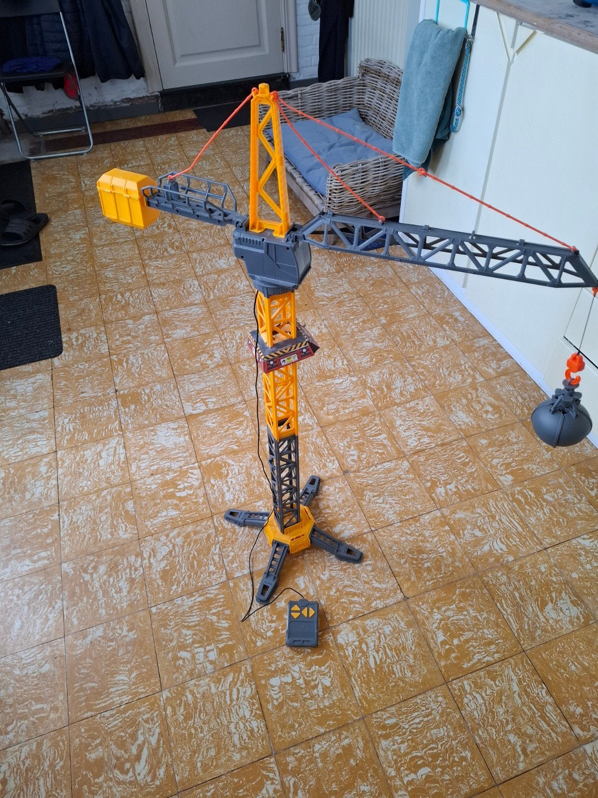 Kraan Dicky Mighty Crane, Ophalen
