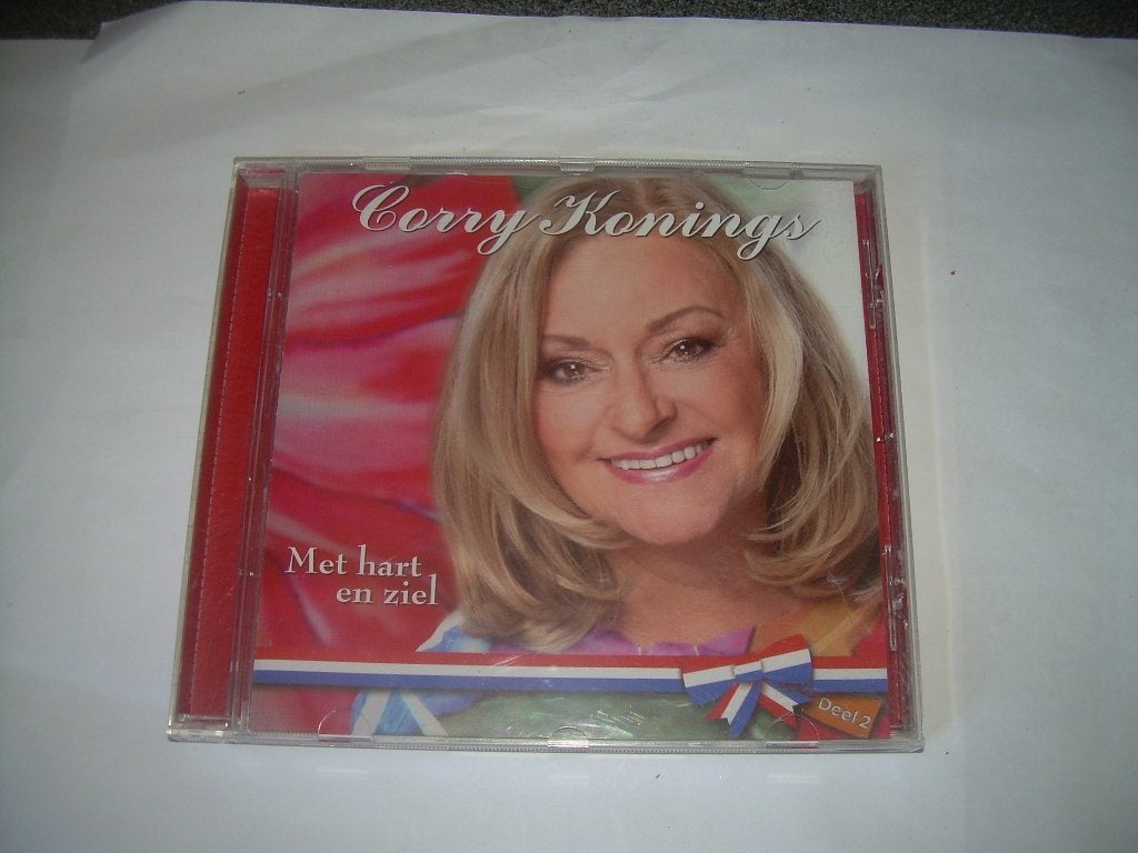 CD - CORRY KONNIGS - MET HART EN ZIEL, Cd's en Dvd's, Cd's | Nederlandstalig, Ophalen of Verzenden, Zo goed als nieuw, Album, Levenslied of Smartlap