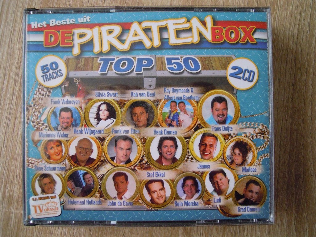 De Piraten Box Top 50 (2 cd), Enlèvement ou Envoi, Comme neuf