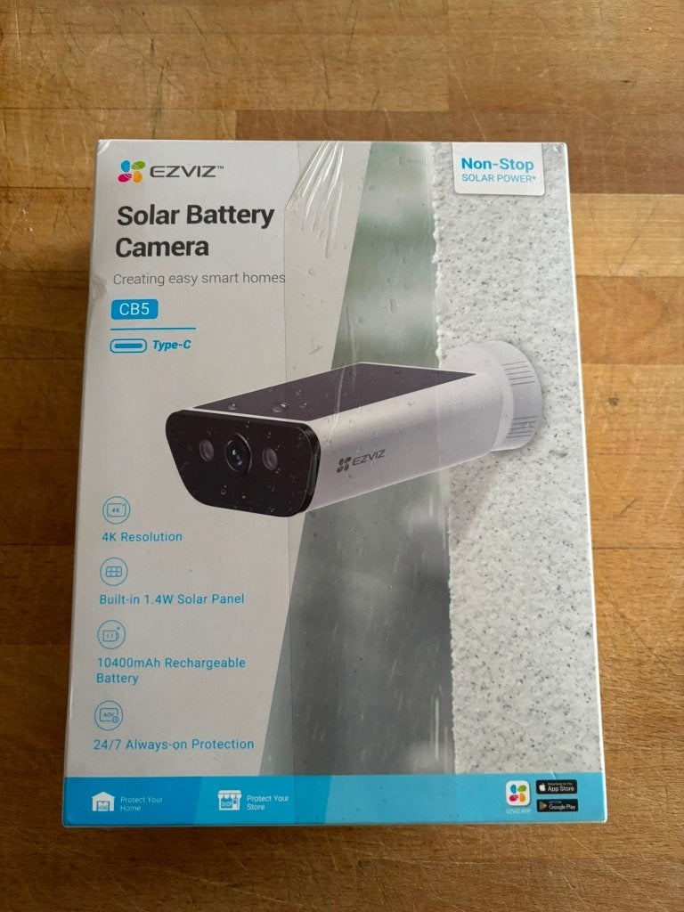 Ezviz Solar Battery Camera, Audio, Tv en Foto, Ophalen of Verzenden, Nieuw, Buitencamera