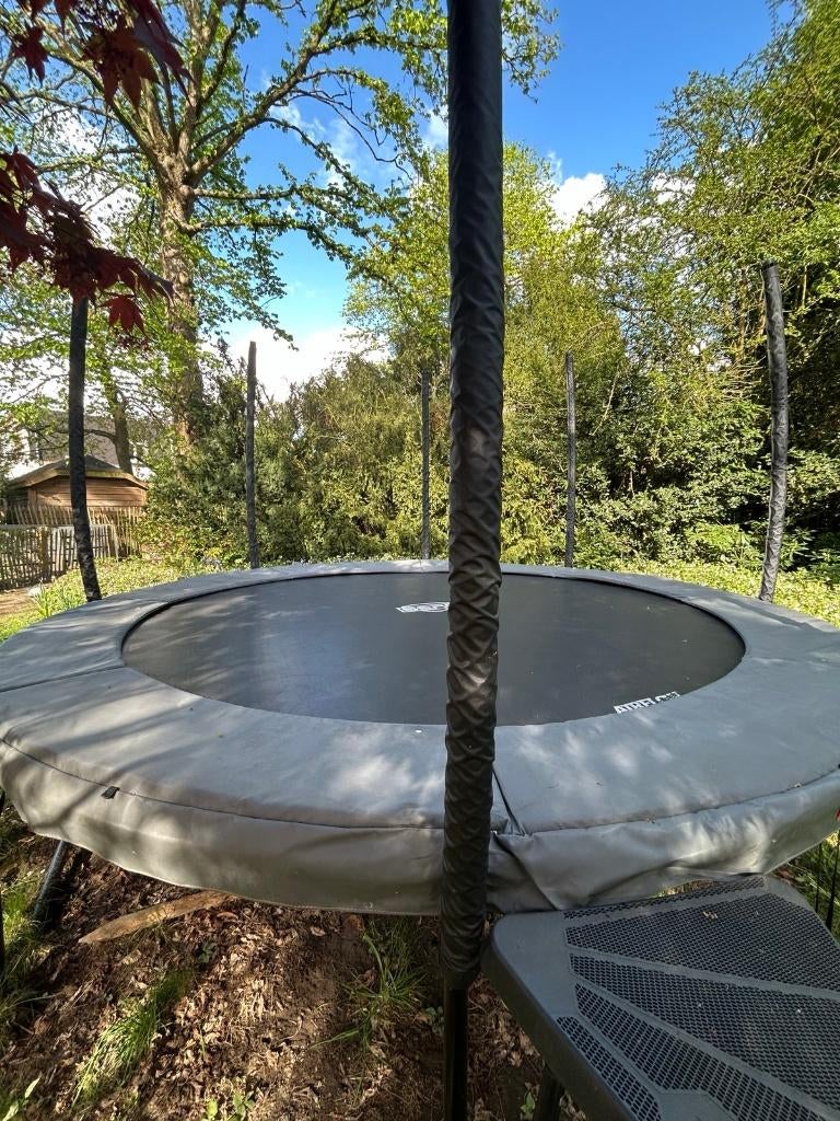 BERG Champion Regular 380 Grey Airflow met nieuw safety net, Ophalen, Zo goed als nieuw