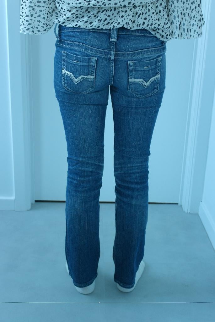 jeans broek guess maat 24, Guess, Blauw, Ophalen of Verzenden, Maat 34 (XS) of kleiner
