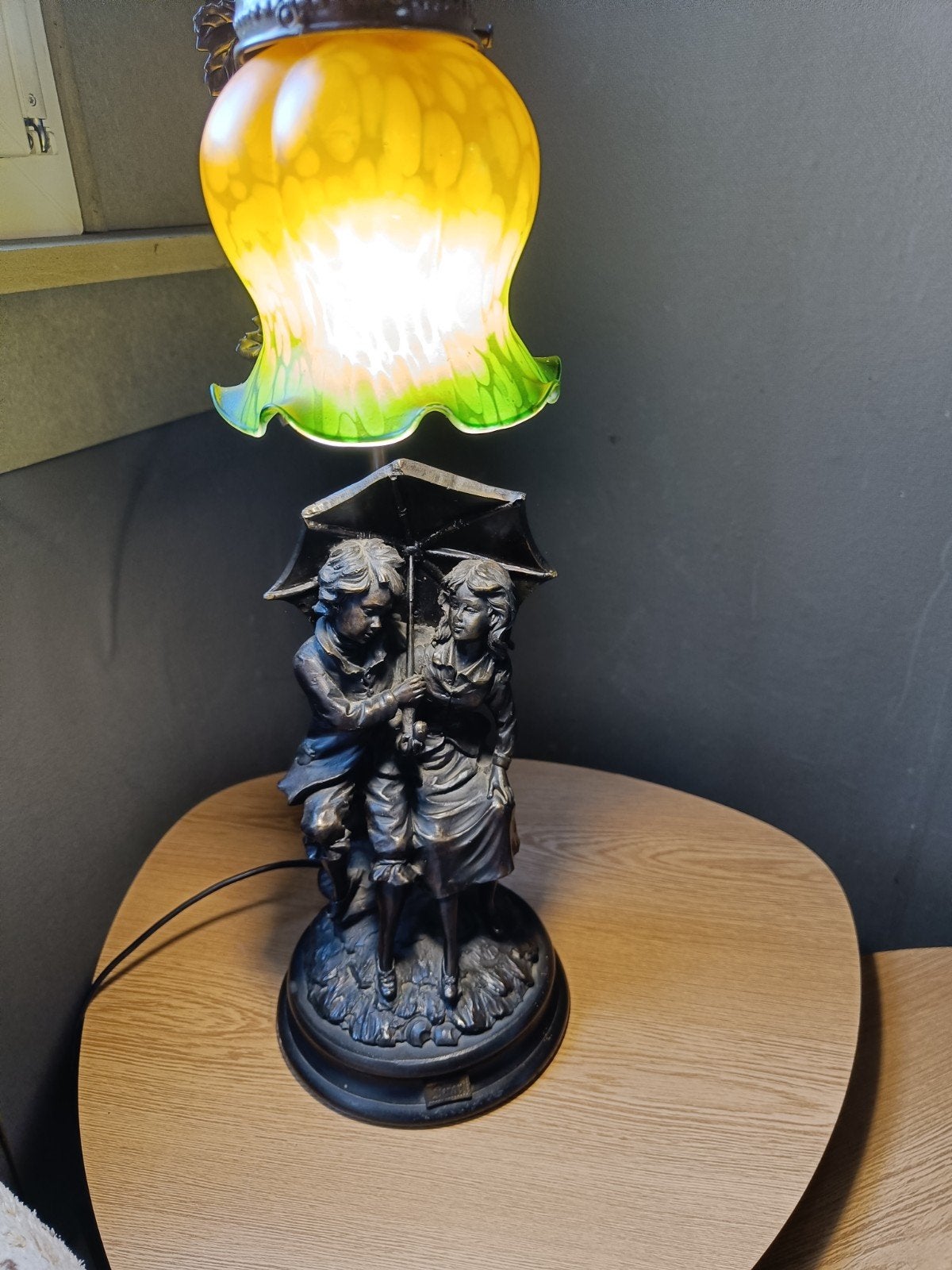 Lampe vintage Decoc, Maison & Meubles, Lampes | Lampes de table, Enlèvement ou Envoi, Vintage