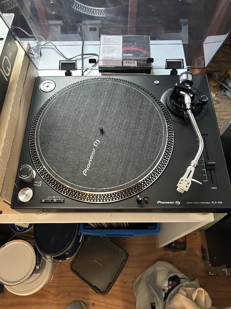 Pioneer Platenspeler PLX-500 (2 stuks beschikbaar), TV, Hi-fi & Vidéo, Tourne-disques, Enlèvement, Comme neuf, Tourne-disque, Pioneer