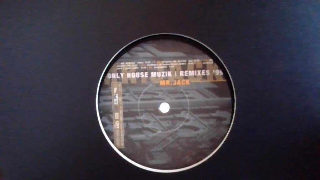 MR. JACK " ONLY HOUSE MUZIK ", Ophalen of Verzenden, Zo goed als nieuw, 12 inch, Techno of Trance