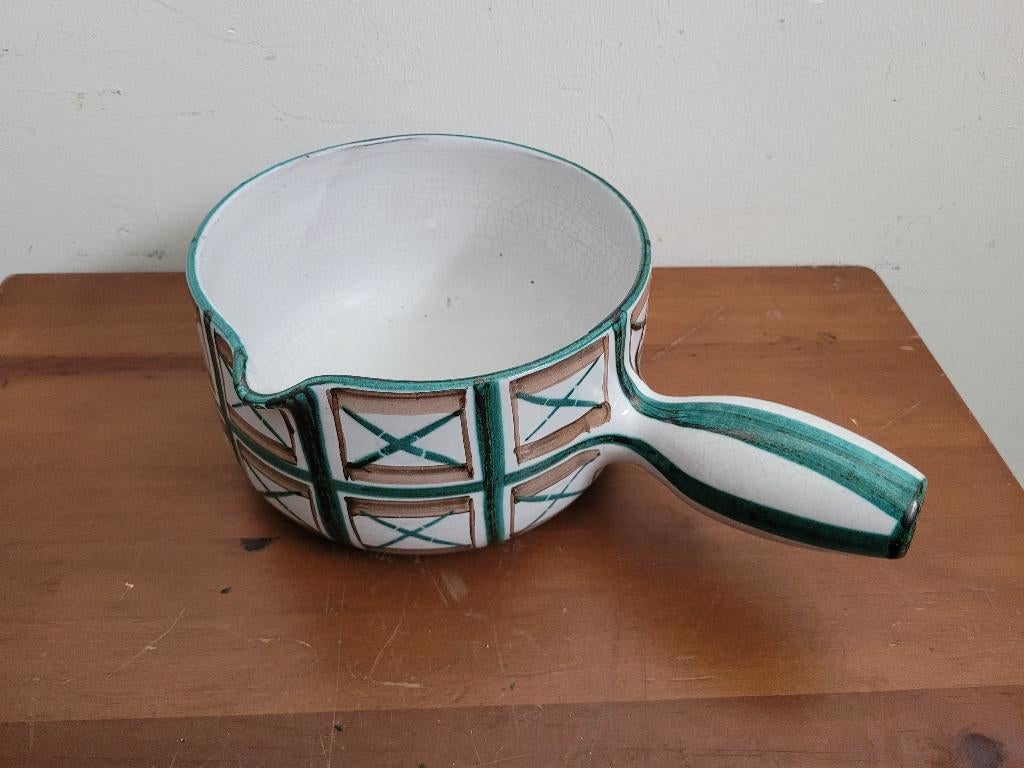 casserole vallauris robert picault design vintage, Antiquités & Art, Enlèvement ou Envoi