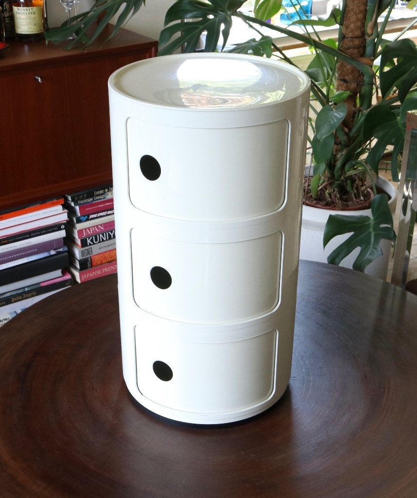 Vintage design Kartell kastje, Antiek en Kunst, Kunst | Designobjecten, Ophalen of Verzenden, Kunststof