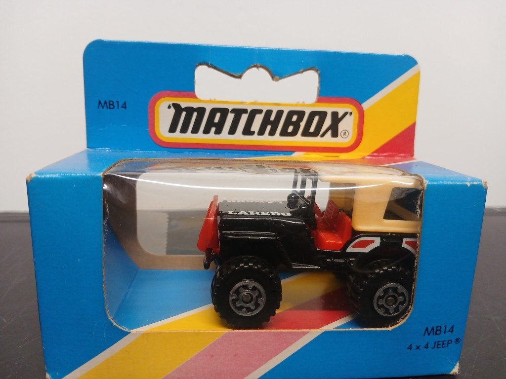MINIATURE VOITURE MATCHBOX MB14 JEEP, Enlèvement ou Envoi, Comme neuf, Voiture, Matchbox