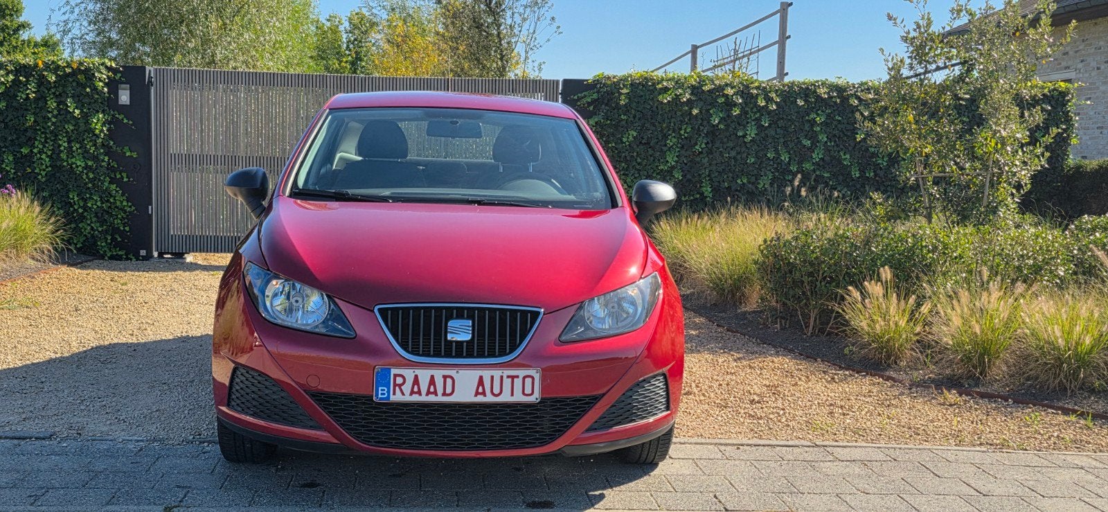 seat ibiza 1.2 essence _ 51kw _ euro 5 _ 12 mois garantie !, Autos, Rouge, Euro 5, Achat, Entreprise