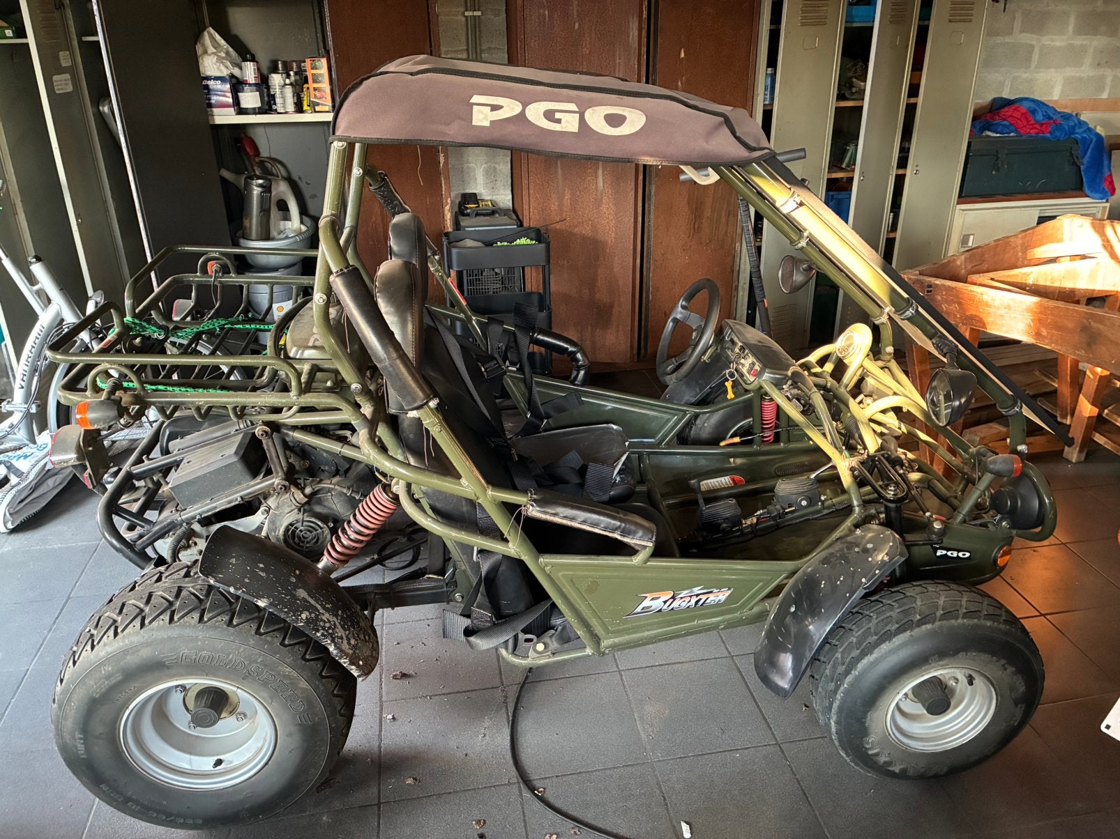 Pgo bugster 150cc straatlegaal, Motoren