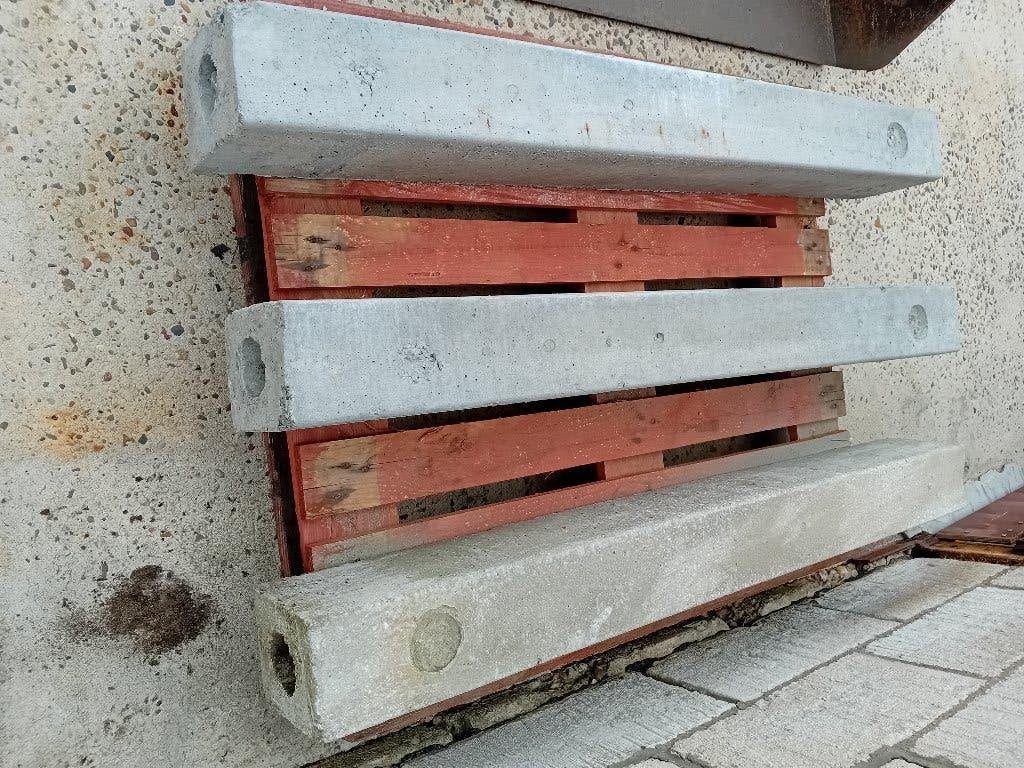 LATEIËN, DRAAGBALKEN, voorgespannen:140cmLx14cmBrx19cmH, Enlèvement, Comme neuf, Béton