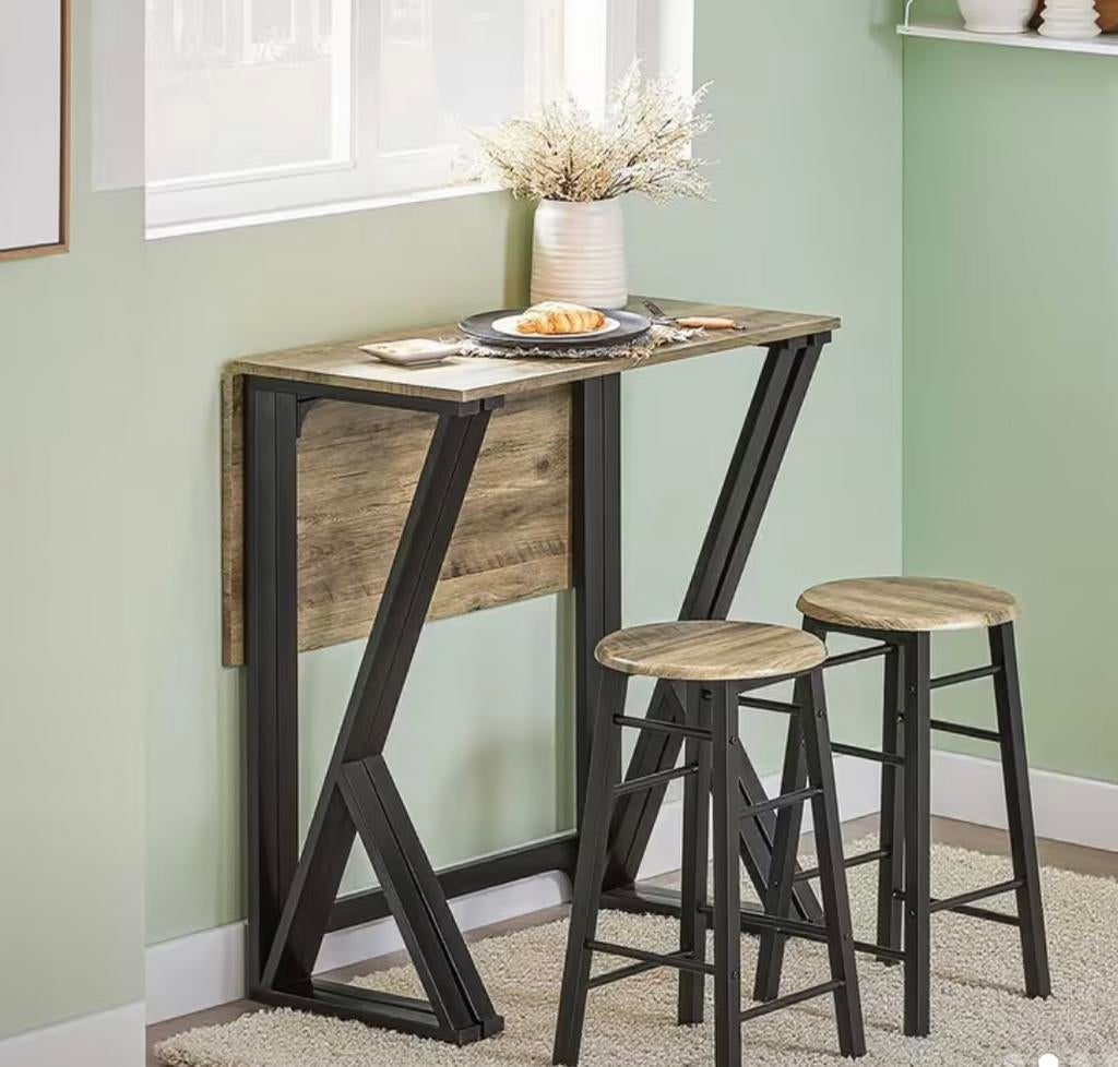 Nieuwe hoge tafel met 4 krukken, Ophalen, Nieuw