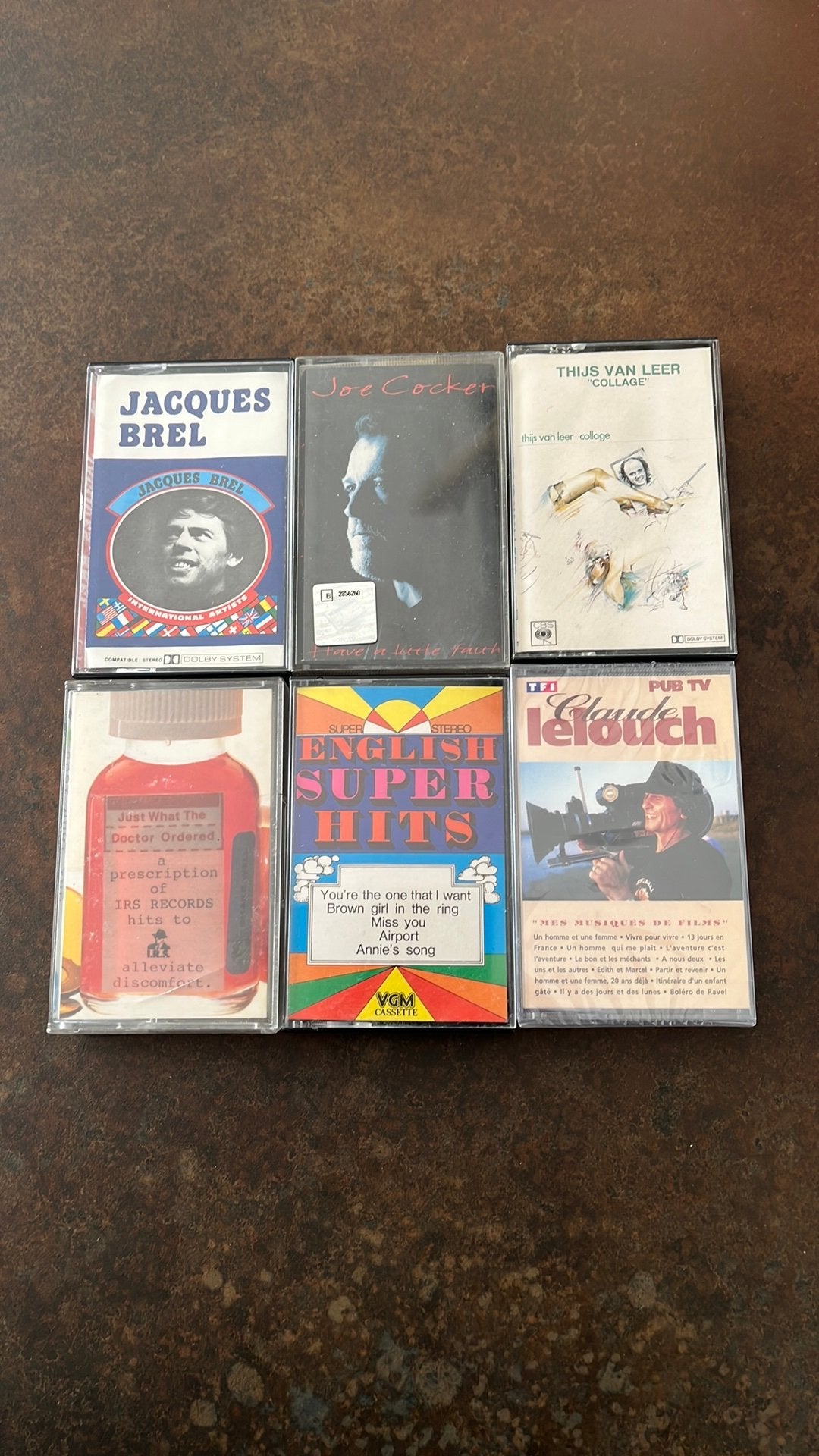 Lot de 6 cassettes audio, Enlèvement ou Envoi, Comme neuf
