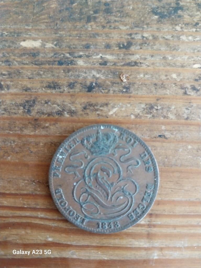 5 cent 1848 Leopold 1, Enlèvement ou Envoi, Autre, Monnaie en vrac