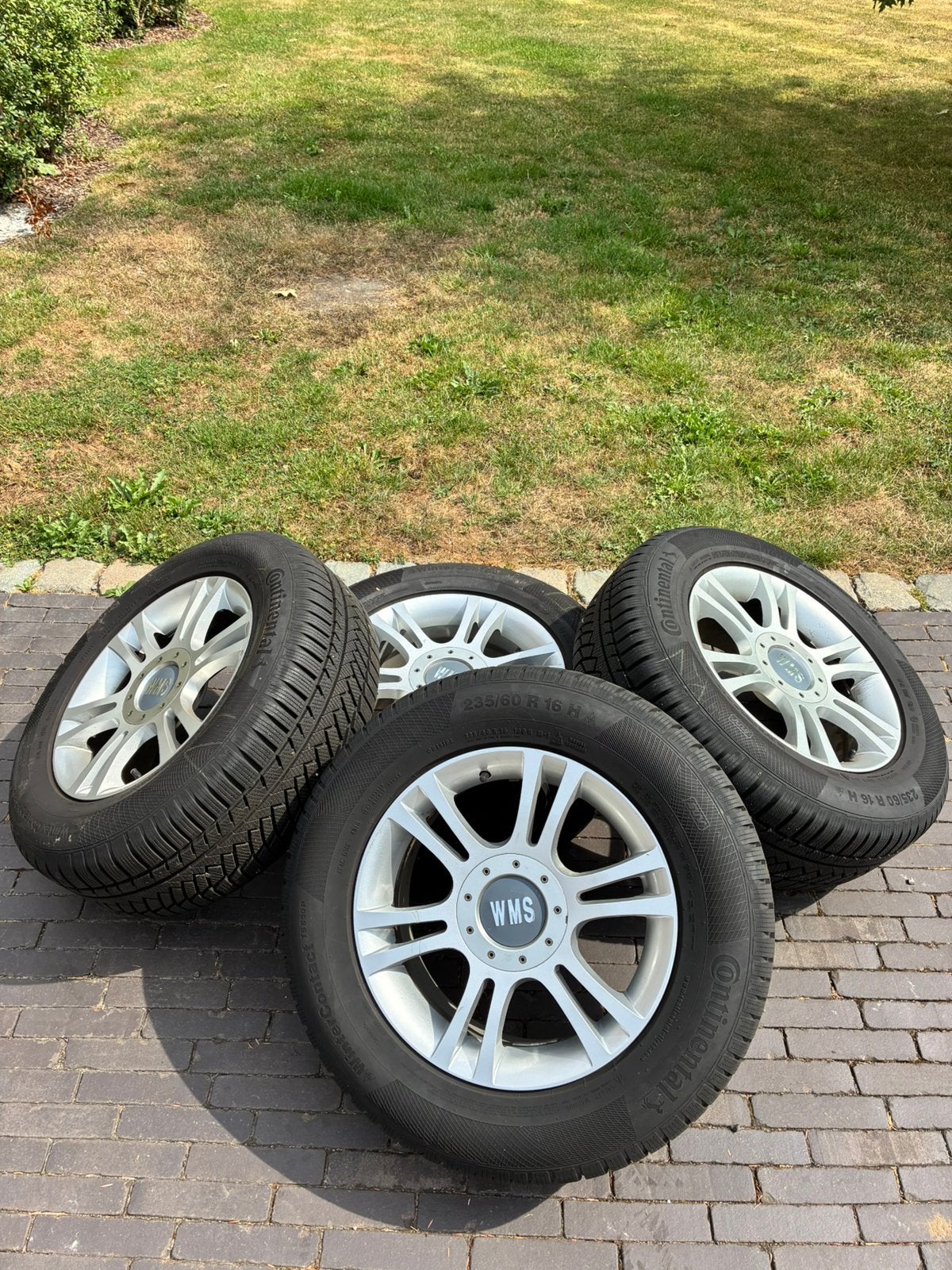 Continental Winterbanden 265/60 R 16 H op velg WMS, Autos : Pièces & Accessoires, Pneus & Jantes, Enlèvement, Pneus hiver, Pneu(s)