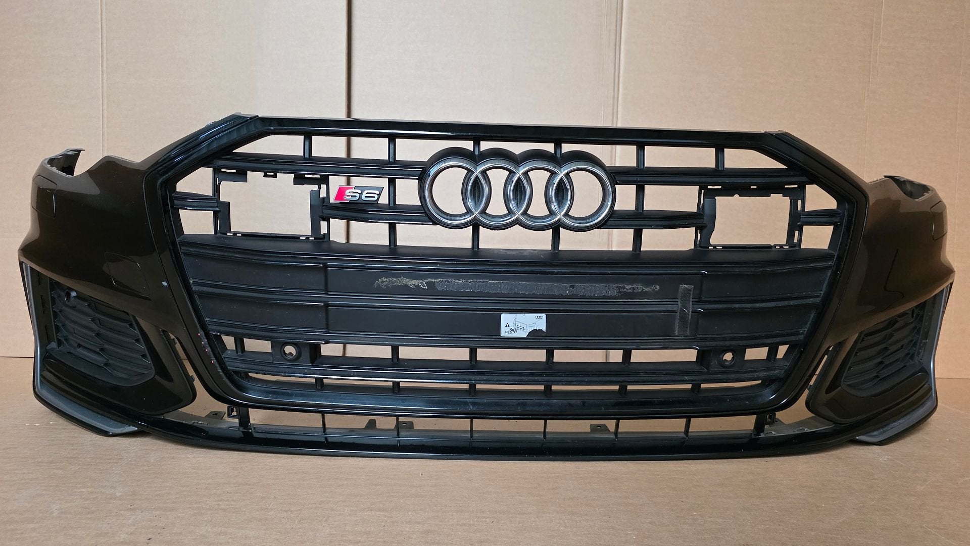 Voorbumper Audi A6 C8 4K S6 6xPDC KLS bj.2018-2023 ORIGINEEL, -, Origine de la pièce connue, Utilisé, -