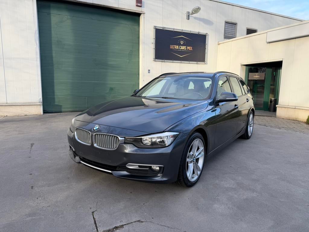 BMW 318D Automaat/Modern Line/Euro 5/Leder/Navi/PDC/GEKEURD, Cuir, Euro 5, Achat, Entreprise