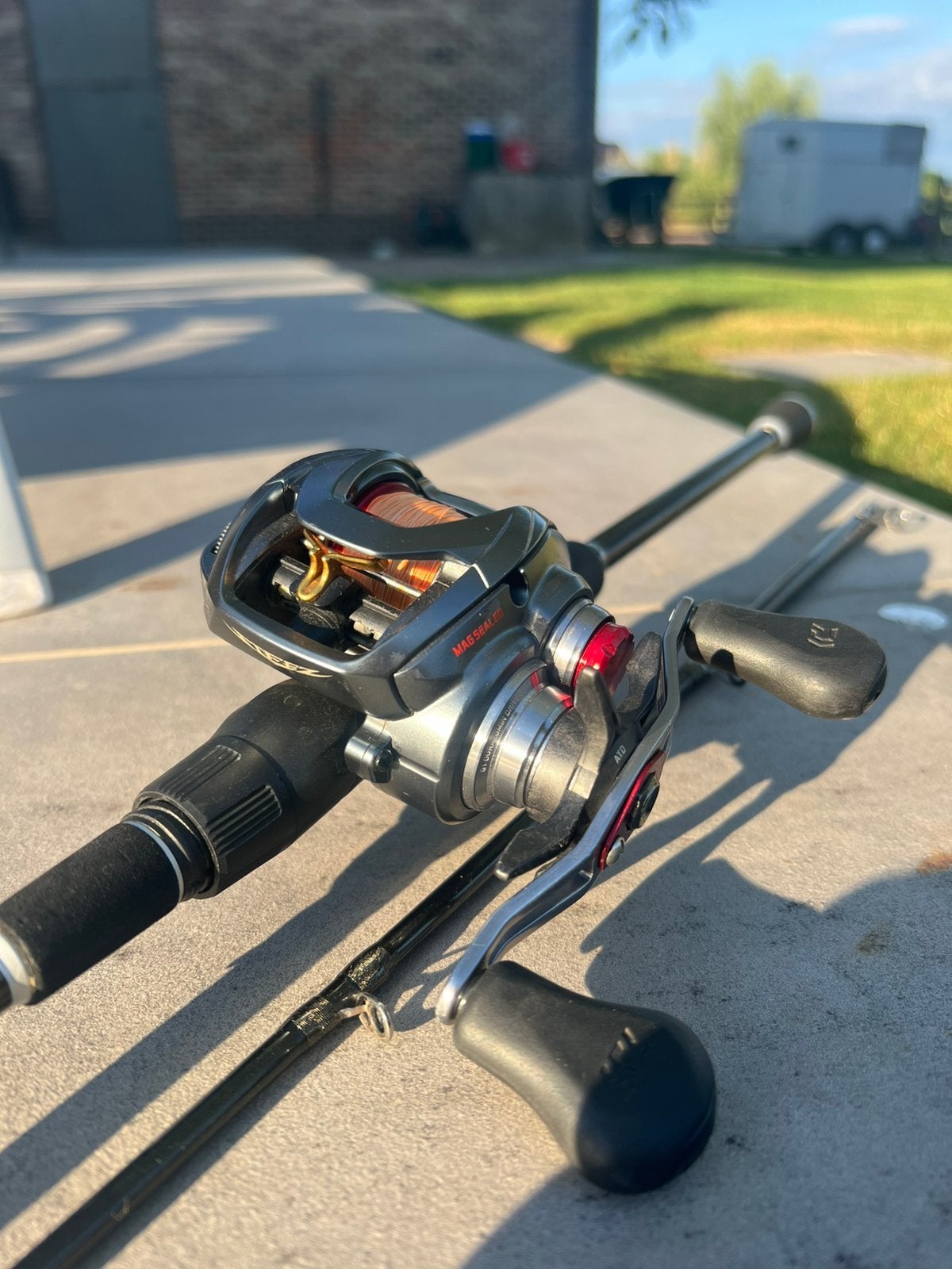 Westin w2 + daiwa steez, Ophalen, Gebruikt