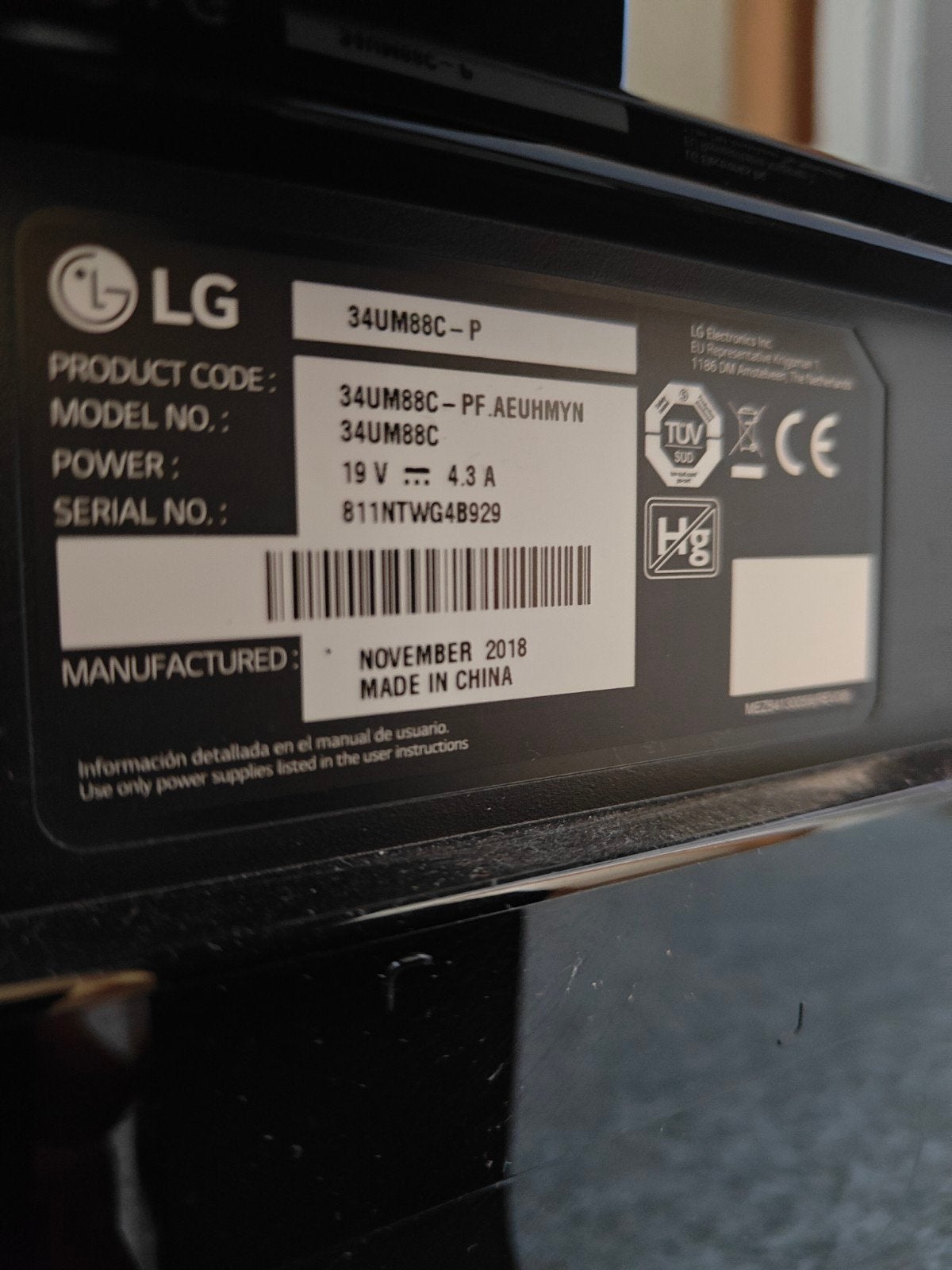 LG 34UM88C, Computers en Software, Ophalen
