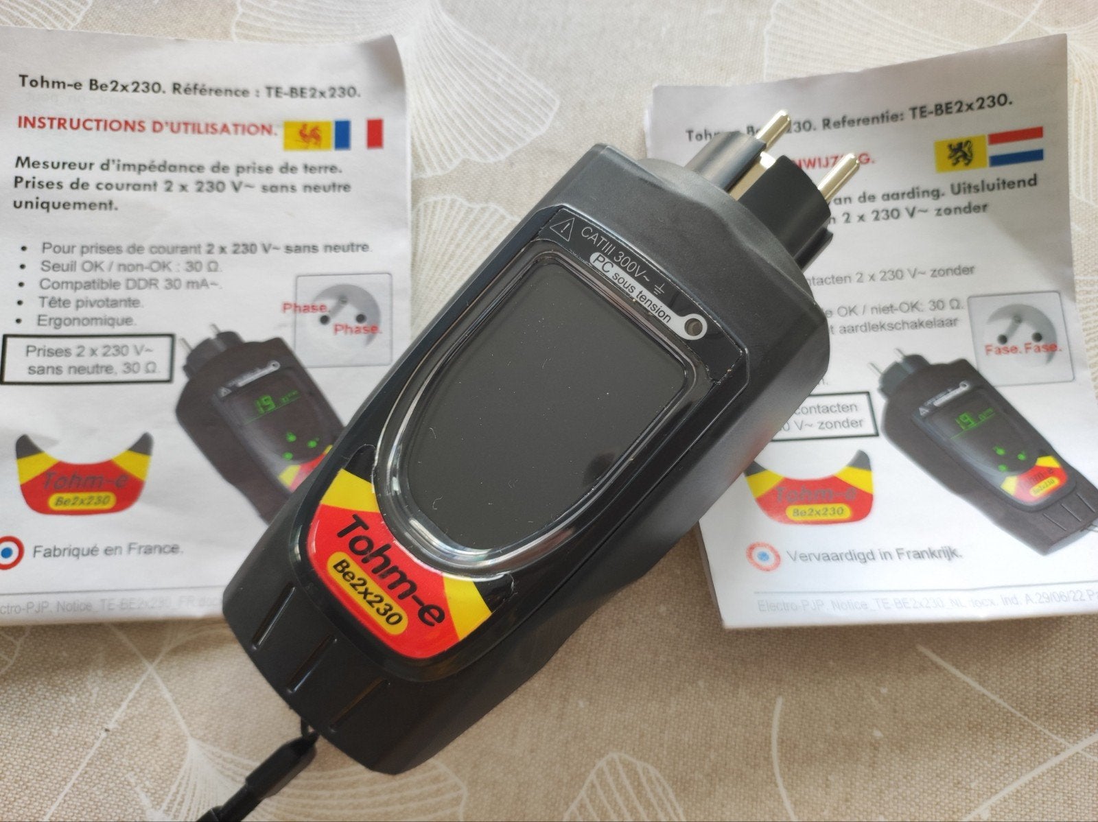 Mesureur de terre Tohm e - be, Enlèvement ou Envoi, Neuf, Électricité