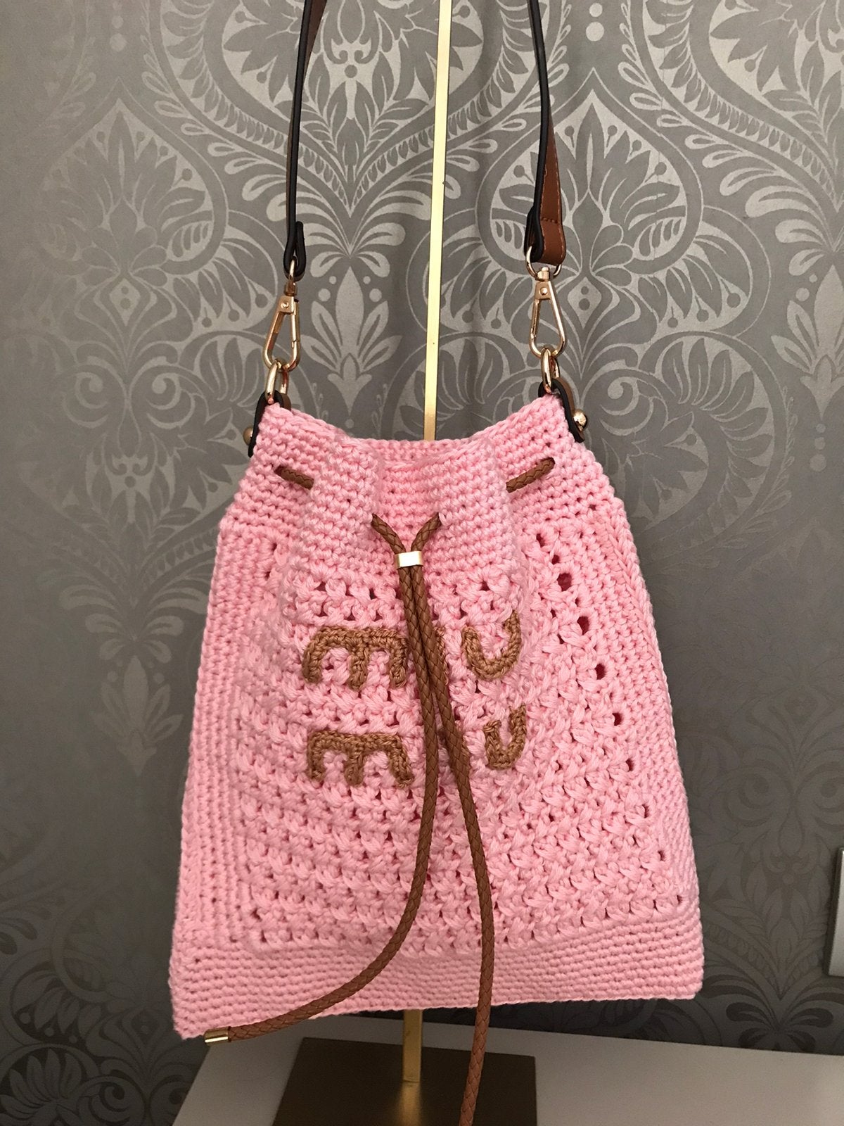 Handtas/ schoudertasje roze, Handtassen en Accessoires, Tassen | Damestassen, Ophalen, Zo goed als nieuw, Roze, Handtas
