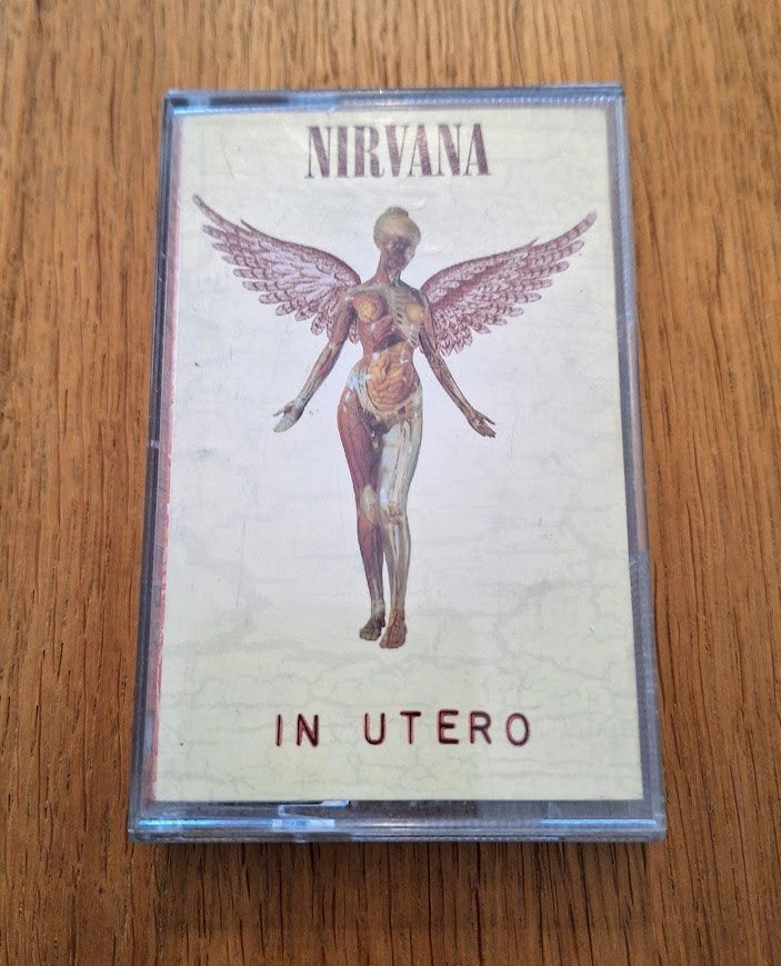 K7 - Nirvana - In Utero - original 1993, CD & DVD, Cassettes audio, Enlèvement ou Envoi, Originale, Utilisé, 1 cassette audio