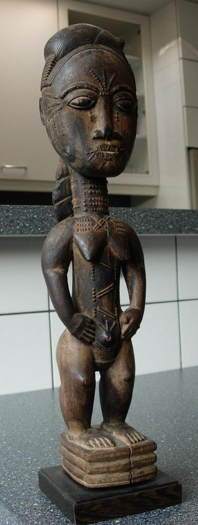 Baule afrikaans Ivoorkust, Antiek en Kunst, Ophalen of Verzenden