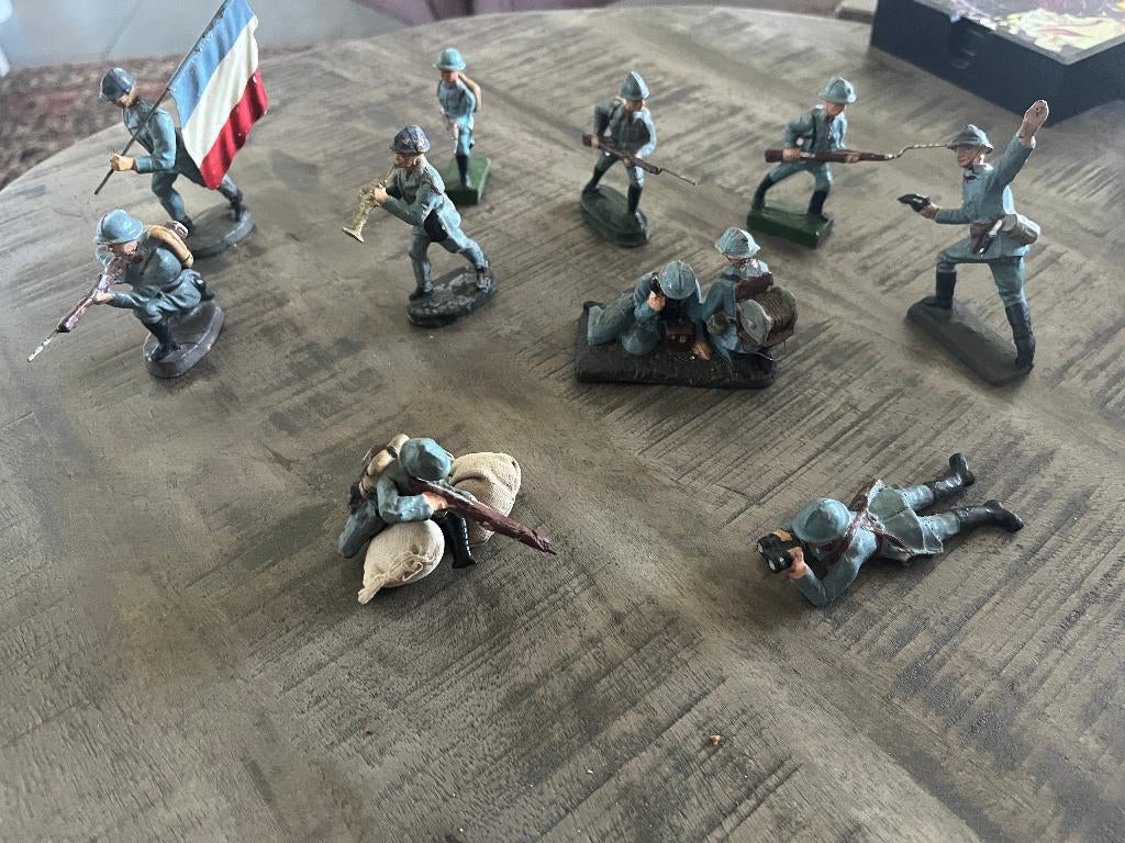 Lineol lot de soldats, Collections, Enlèvement ou Envoi, Utilisé