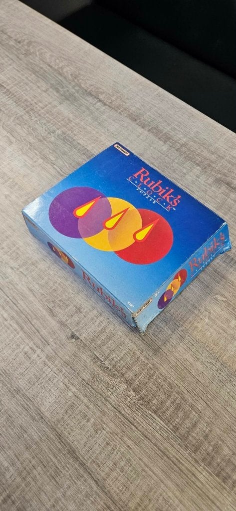 Vintage Rubik's Clock 1988 —, Enlèvement ou Envoi, Utilisé, Rubik's Cube ou Puzzle 3D