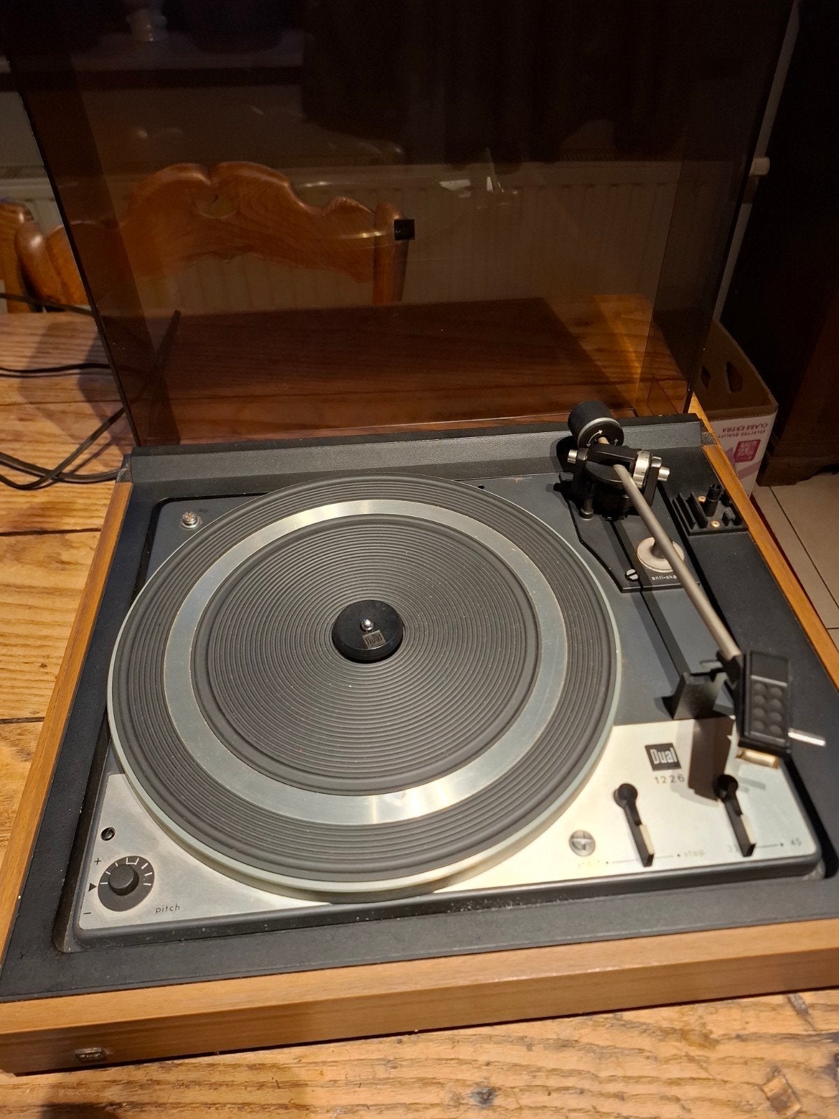 platenspeler versterker ..., Ophalen, Platenspeler, Dual