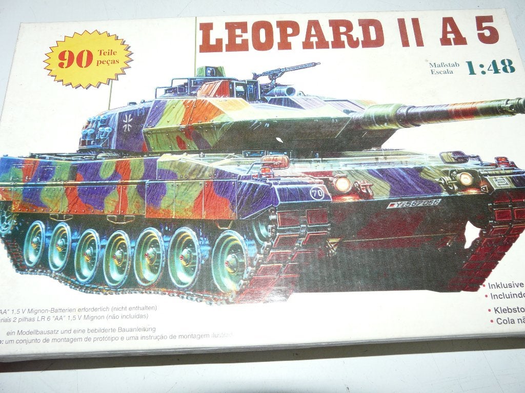 LEOPARD II A5 1/48, Envoi, Neuf, 1:32 à 1:50