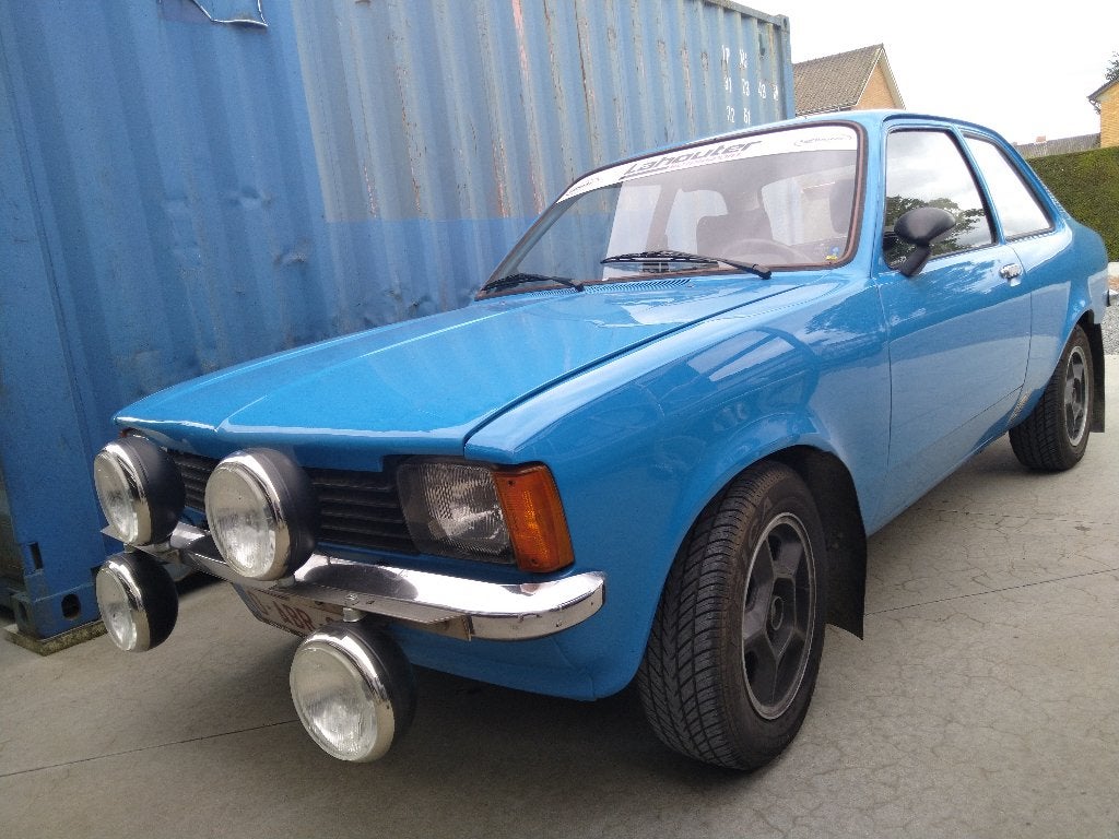 opel kadett C, Auto's, Zwart, Blauw, Particulier, 2 deurs