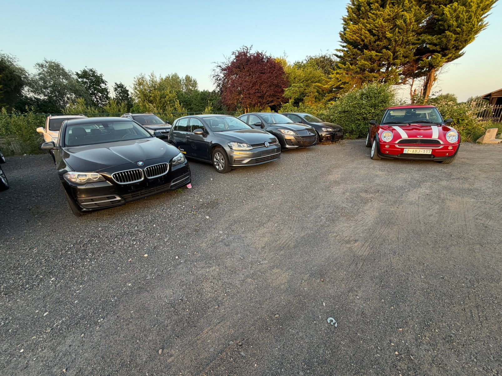Te tweedehands auto’s, Enlèvement