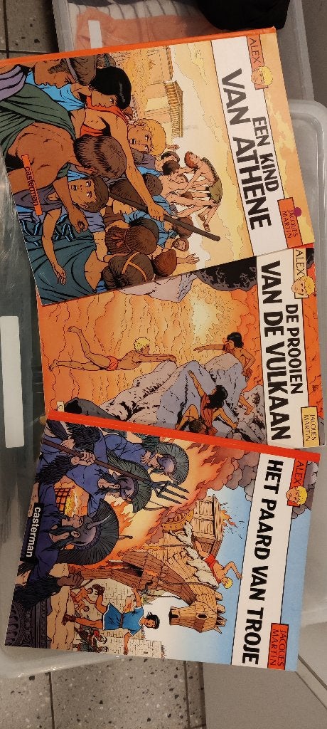 8 avonturen van Alex, Meerdere stripboeken, Ophalen, Zo goed als nieuw, Jacques Martin