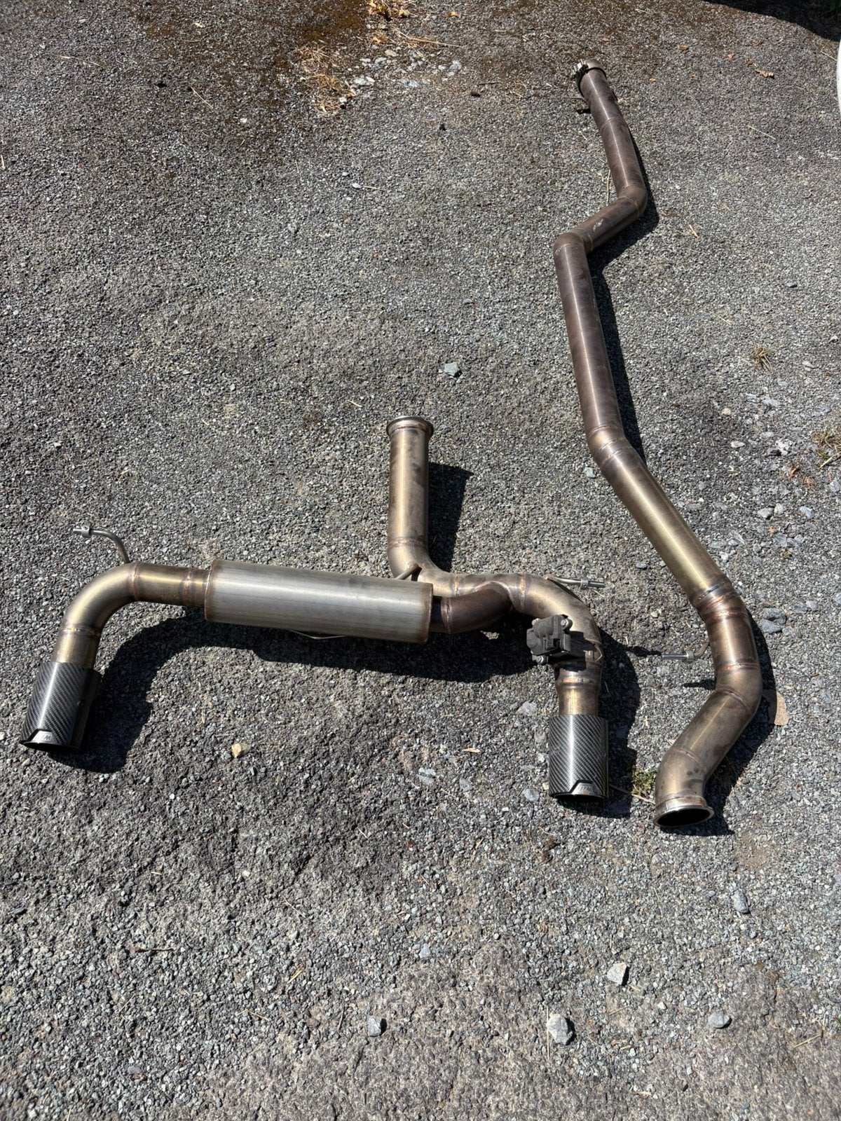 Ligne inox à clapet sur mesure  bmw M140i, Autos : Pièces & Accessoires, Systèmes d'échappement, BMW, Enlèvement