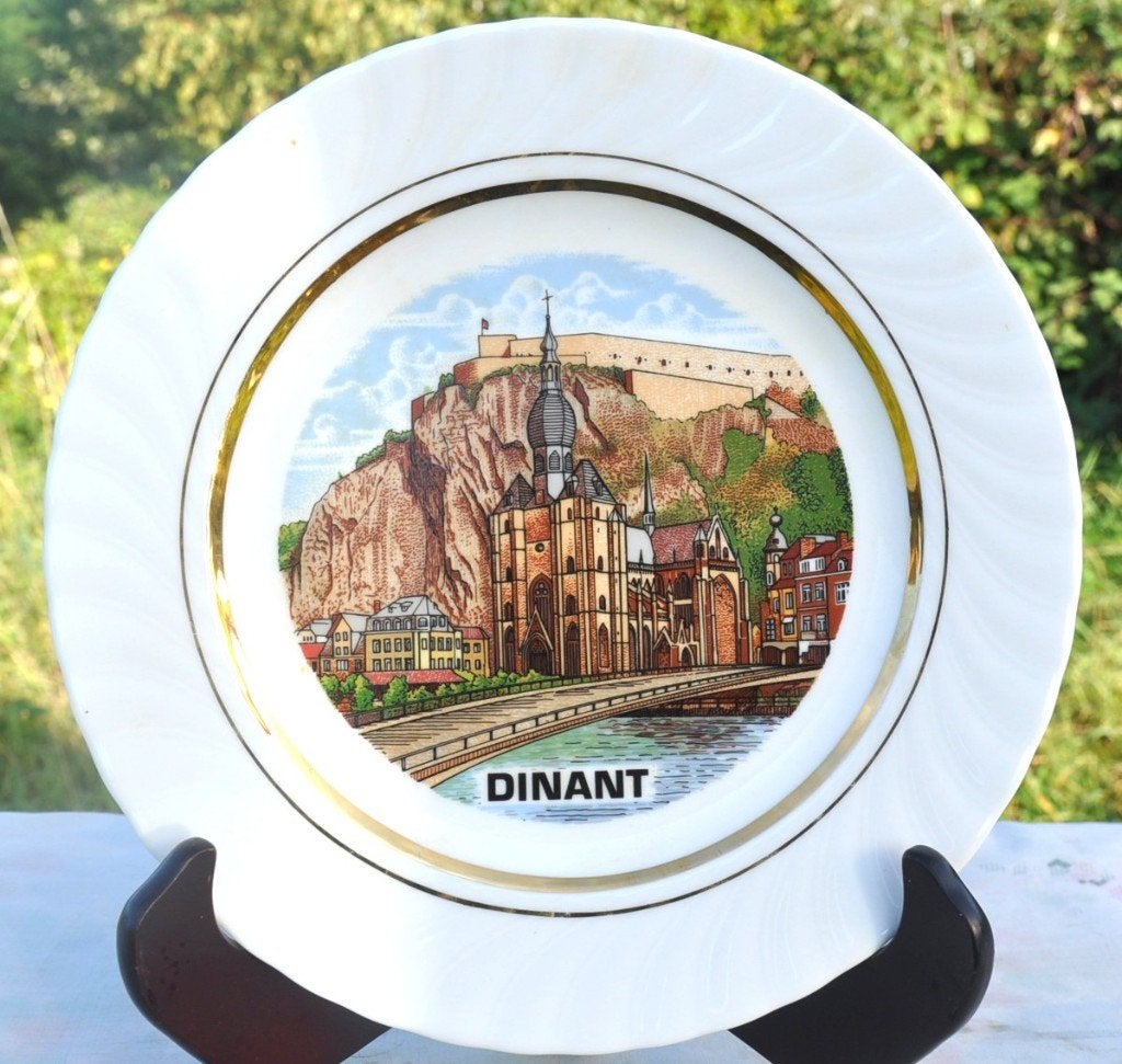 assiette décorative décor dinant, Enlèvement ou Envoi