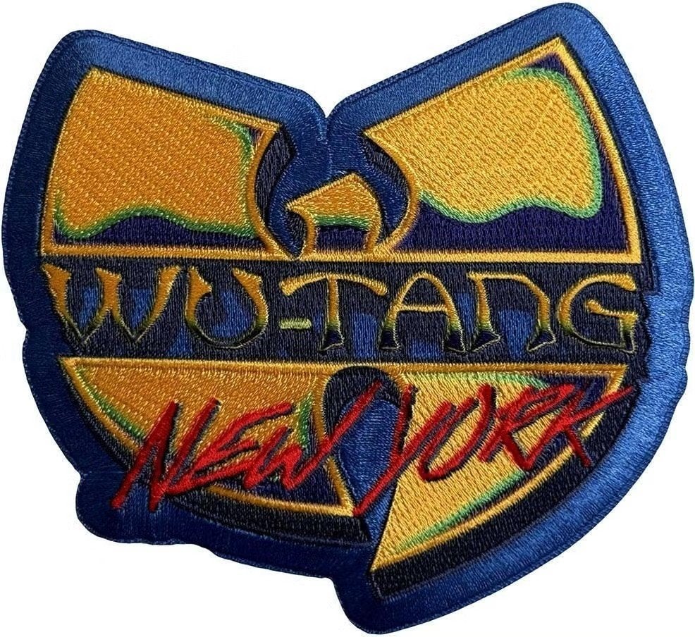 Wu-Tang Clan New York Logo Blue - Patch, Ophalen of Verzenden, Nieuw