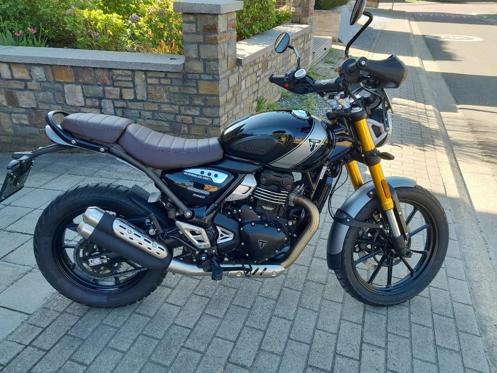 Triumph Scrambler 400x, Motoren, 400 cc, Particulier, Overig, Minimaal motorrijbewijs A2