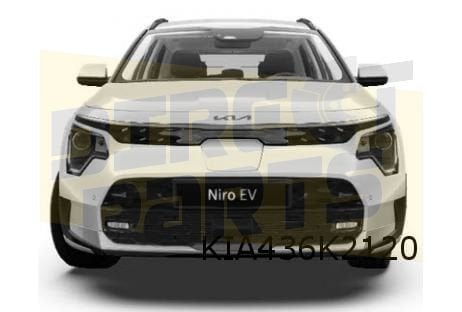 Kia Niro (5/22-) (EV / HEV / PHEV) voorbumper onderzijde (te, Neuf, Kia, -, -