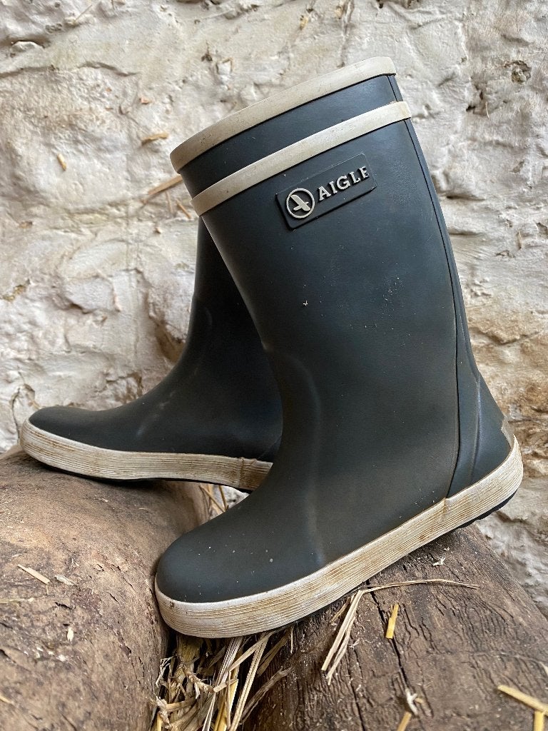 Aigle laarzen voor kinderen maat 27, Gebruikt, Jongen of Meisje, Aigle, Ophalen of Verzenden