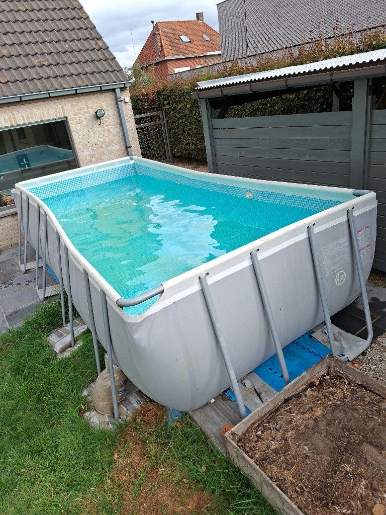 Zwembad, Tuin en Terras, Zwembaden, 200 tot 300 cm, Zo goed als nieuw, Rechthoekig, Ophalen
