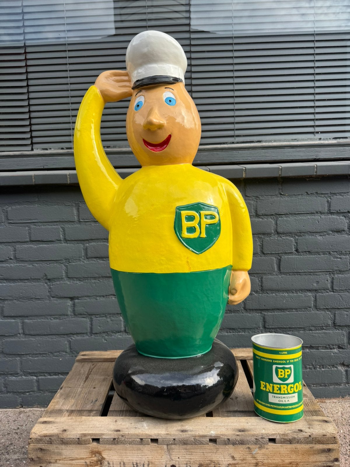 Grande image publicitaire de BP Energol, Collections, Enlèvement, Utilisé, Panneau publicitaire